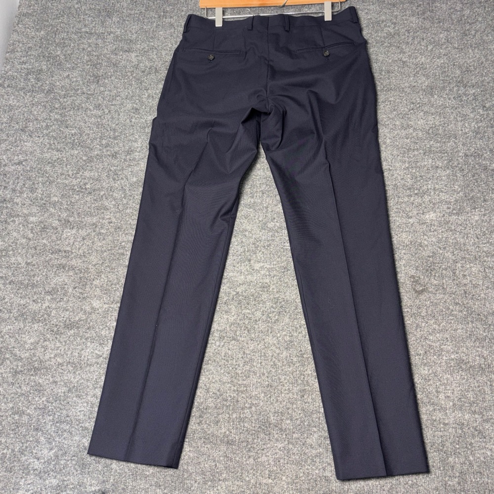 J.Crew Suit Pants Mens 31x32 Navy Loro Piana Super 120s Wool Ludlow Slim Pants